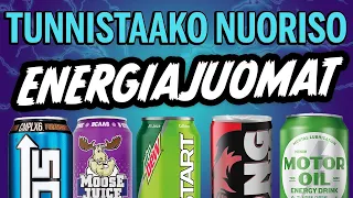 Tunnistaako nuoriso energiajuomat, osa 3 (Hard Core -edition)