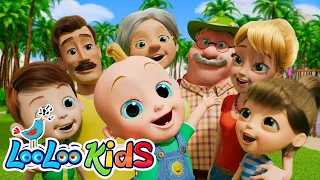 One Big Family 🎵 | 1-Hour Kids Songs Compilation by LooLoo Kids 🌟 | Toddler Songs | Nursery Rhymes