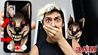 DO NOT FACETIME SMILE DOG AT 3AM!! *OMG HE CAME TO MY HOUSE*