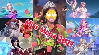 TOP 30 MISS MOBA 2021 - THE MOST BEAUTIFUL HERO - HERO TERCANTIK di MLBB - LOL Wild Rift - AOV