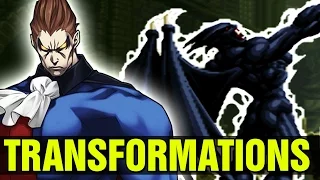 SVC Chaos All Demitri Transformations - Midnight Bliss - SNK vs Capcom