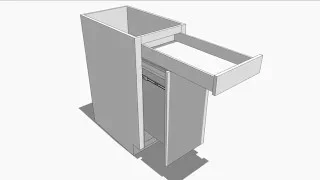 Dynamic Animation : kitchen cabinet