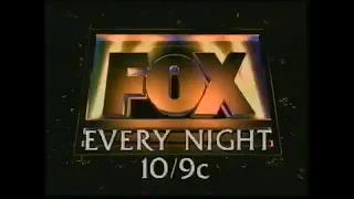 Fox Weeknights promo 1995