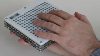 12x16 haptic display to provide graphical information to visually impaired users