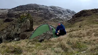 Hiking and Wild Camping in the Lake District