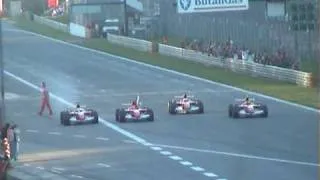 Schumacher Last Lap with Formula 1