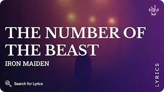 Iron Maiden - The Number Of The Beast (Lyrics for Desktop)