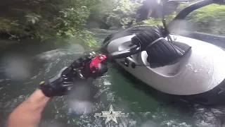 SCARY RIVER JET SKI RACE