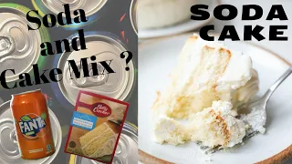 2 Ingredient Soda Cake - Unreal!