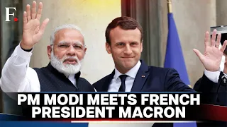 PM Modi France Visit LIVE: PM Modi Receives Ceremonial Welcome at the Elysee Palace in Paris