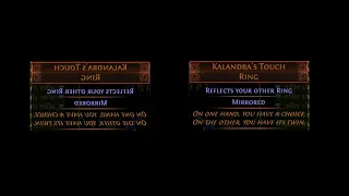 【Path of Exile - Kalandra League 3.19】How to get Kalandra's Touch New Unique Ring