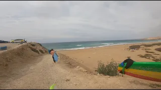 SURF POV I SPOT TAMRIT I MAROCCO I  UNE GAUCHE  PROCHE DU BORD I THEME MAD MAX  I GOPRO I RAW CUT