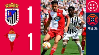 RESUMEN | CD Badajoz 1-1 RC Celta de Vigo 'B' | PrimeraRFEF | Jornada 36 | Grupo 1