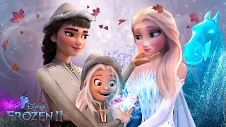 Frozen 2: Elsa has a wife and daughter! They live surrounded by the magical spirits! ❄💙 Alice Edit!