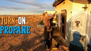 Below Freezing 4wd Camping in Xpedition Trailers Voyager