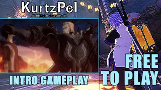 KurtzPel (Anime Style Game)- Part 1 STORY INTRO (Free to Play on Steam Gameplay)