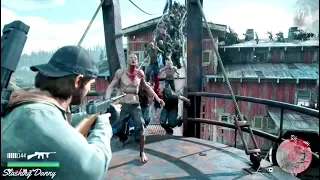 Days Gone - Old Sawmill Horde Boss Battle ( Biggest Horde Battle )