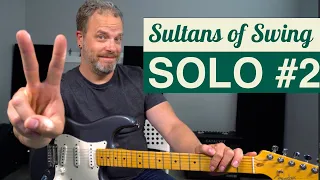 How to Play "Sultans of Swing" Guitar Solo 2 - Dire Straits