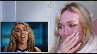 MILEY CYRUS- USE TO BE YOUNG (REACTION) I CRIED!!!