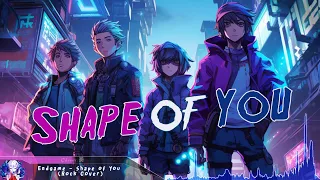 Nightcore - Shape Of You (Rock Version) - (Lyrics)