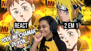 REACT | Vibe Yondaime ⚡️(Naruto) | Vibe King 👑 (Nanatsu no Taizai) | Style Trap |MHRAP