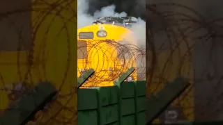 Ottery trein brand