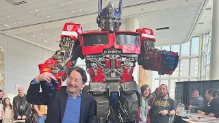 Meeting the Voice of Optimus Prime Peter Cullen as Optimus Prime