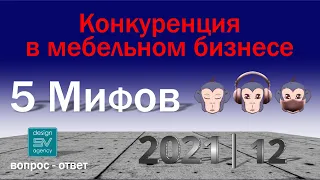 Конкуренция в мебельном бизнесе | 5 МИФОВ