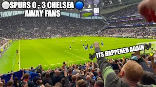 Chelsea Fans Celebrate Big Derby Win Away at Spurs