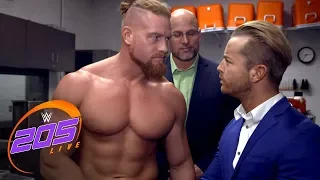 Buddy Murphy has his final weigh-in before his Cruiserweight debut: Exclusive, Feb. 20, 2018