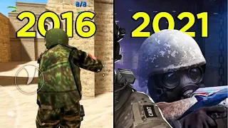 The Evolution of All Special Forces Group 2 Versions From (2016-2021)