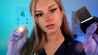 ASMR School Nurse Lice Check | Medical Personal Attention Role Play