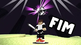 Minecraft só que tudo cai, finalizando da pior forma (final pt 2)