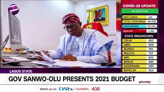 Gov. Bababjide Sanwo-Olu Presents 2021 Budget (News | Nigeria)