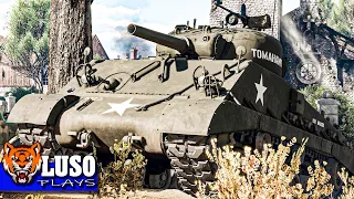 M4A3 Sherman 105MM , un solo Team en Un Tanque , WarThunder