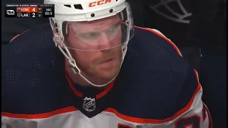 Oilers Connor McDavid NOT HAPPY