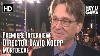 Director David Koepp Interview - Mortdecai UK Premiere