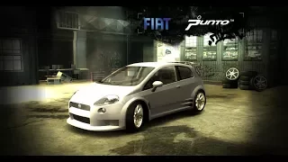 Fiat Punto - 380 km/h (NFS Most Wanted '05)