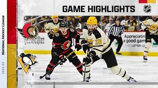 Senators @ Penguins 1/20 | NHL Highlights 2023