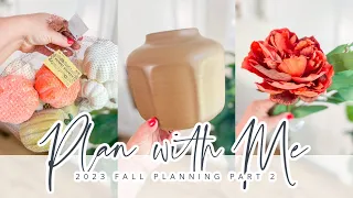 FALL PLANNING PART 2 // SHOPPING FROM PINTEREST INSPIRATION // CHARLOTTE GROVE FARMHOUSE