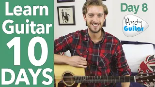 Guitar Lesson 8 - G Major Scale & NEW Song! [10 DAY Guitar Course]