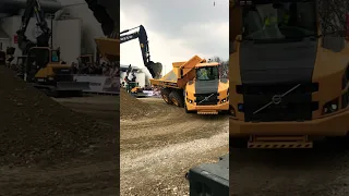 Tilting a Volvo ADT!