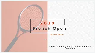 2020 French Open Awards: The “Berdych/Radwanska Award” for Holding Seed