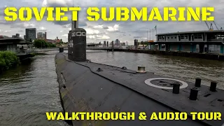 Soviet Cold War Submarine Walkthrough & Audio tour - Project 641B/Tango class