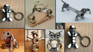 Ideas with nut bolts with welding | Nut bolt Art ideas