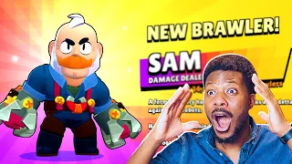 YES! Unlocking SAM Brawler | Brawl Stars