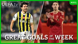 #UECL Great Goals Matchday 6 | Kadıoğlu, Sokler...