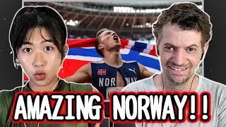 Reaction to Norway's Best Current Athletes (Warholm, Carlsen, Haaland, etc)