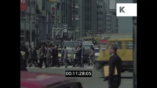 1970s Tokyo Busy Street Crossing, HD from 35mm | Kinolibrary