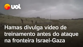 Israel X Hamas: Extremistas divulgam vídeo de treinamento antes do ataque na fronteira Israel-Gaza